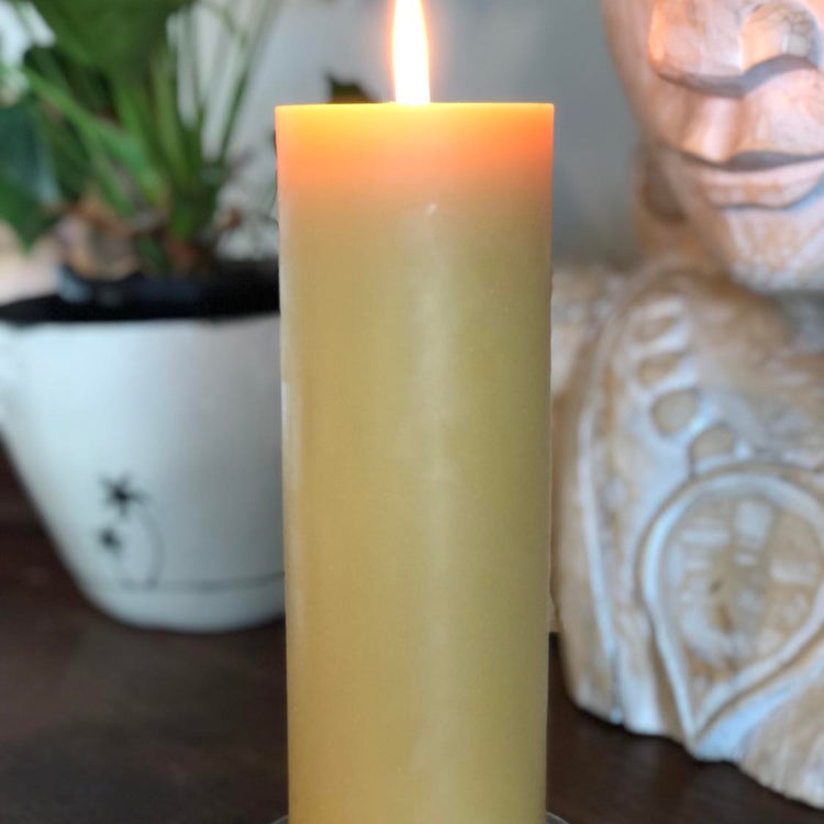 3XL Beeswax Pillar Candle