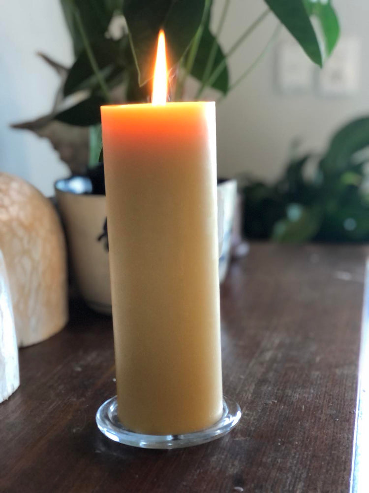 3XL Beeswax Pillar Candle