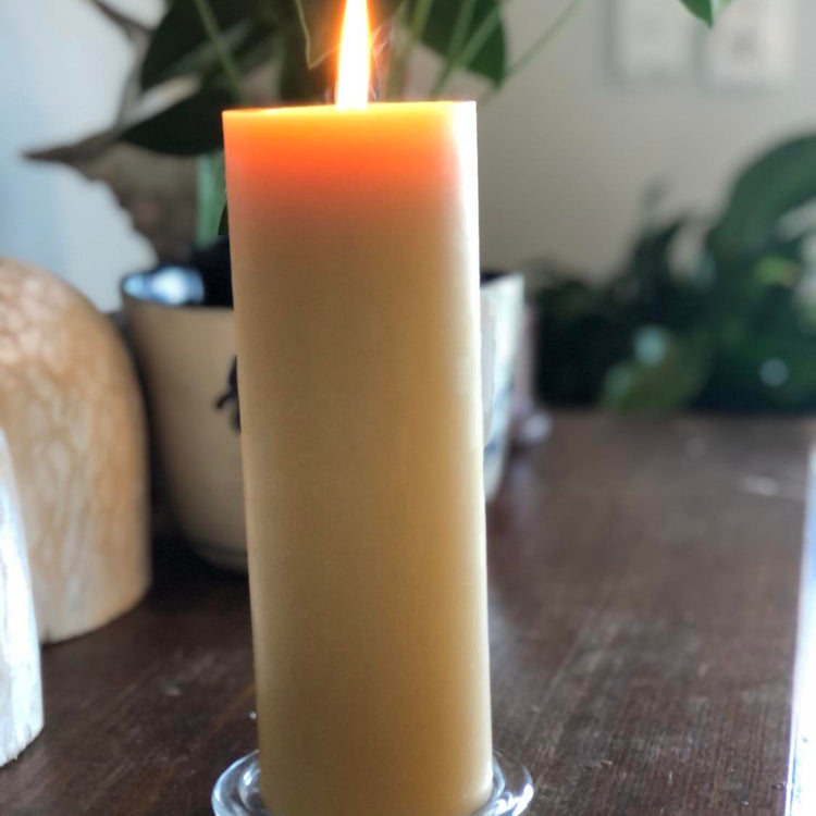 3XL Beeswax Pillar Candle