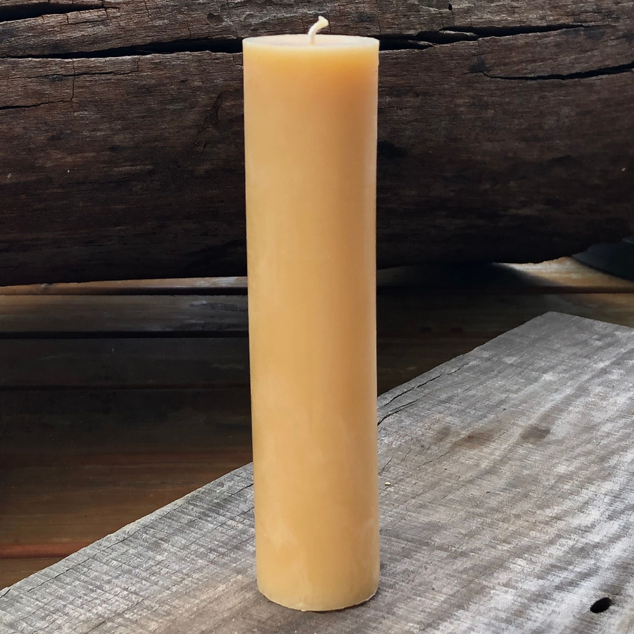 Beeswax Mini Pillar Candle XL Australia | Tree House Candles - Tree ...