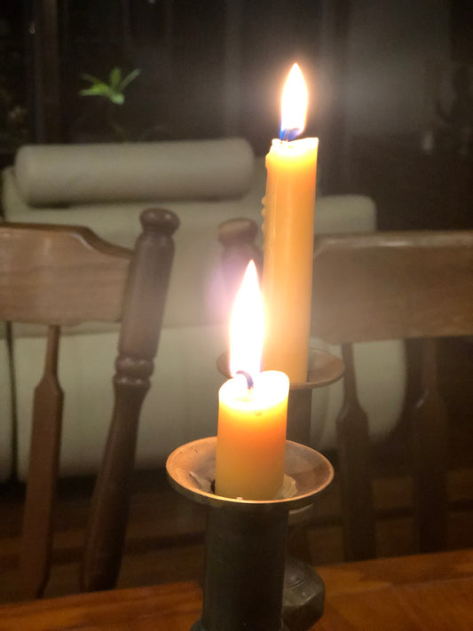 Beeswax Dinner Taper Candles