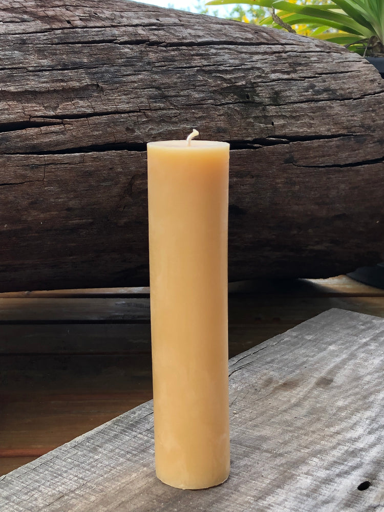 Beeswax Mini Pillar Candle - XL