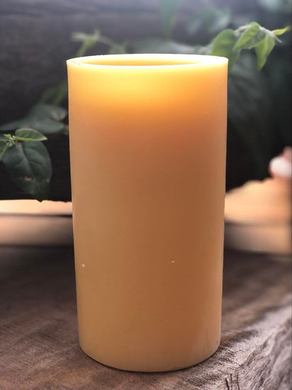 Extra Large Beeswax Pillar Candle